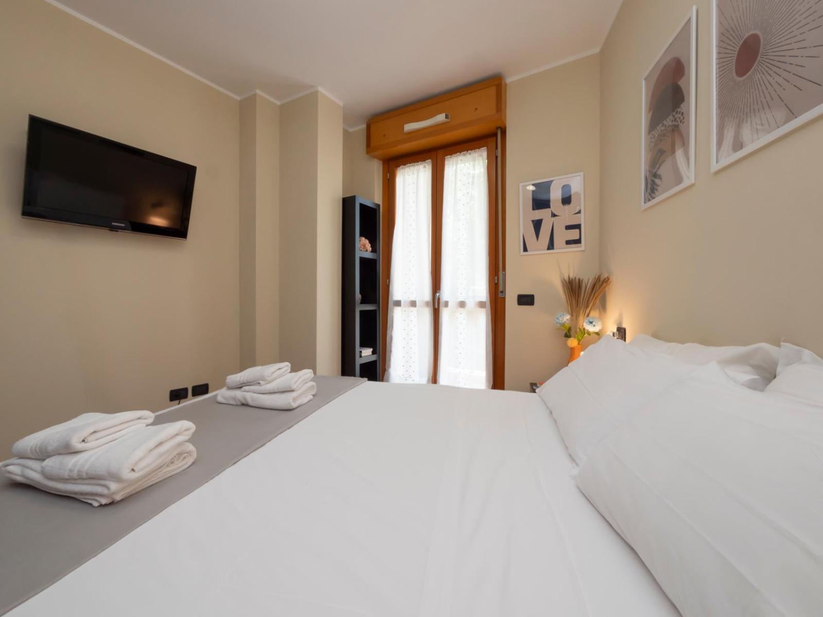 Apartment Spazio Breda - Free Garage, Metro M1, Balcony Mailand